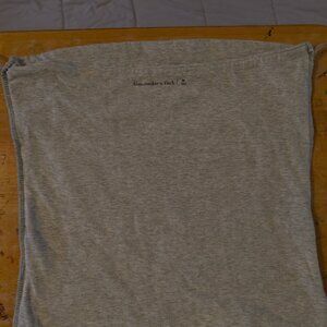 Abercrombie & Fitch Tube Top Grey Medium